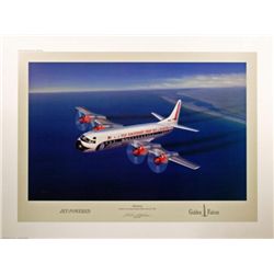 Aviation Art Electra Machat airliners