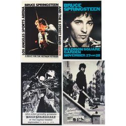 Four Bruce Springsteen Reproduction Rock Posters