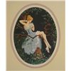 Image 1 : Marcel Le Boulte Art Print Loves Message 1930s Romantic