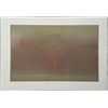 Image 1 : Benjamin Signed Abstract Landscape Art Print Hills