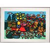 Image 1 : Wonderful MARCO Pop Art MOMS GARDEN Print on Canvas