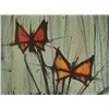 Image 2 : V. Beffa Signed Art Print -Flowers in Vase