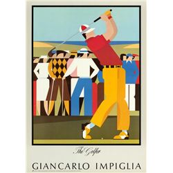 Giancarlo Impiglia The Golfer Art Print