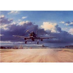 Cactus Scramble Aviation Art Signed David Poole