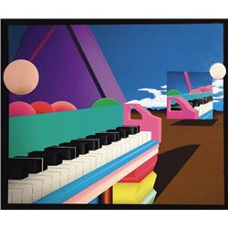 GRAND PIANO REFLECTIONS Abstract Art Print Stan Solomon