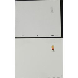 Polite Bee Orig Animation Cel Drawing Cheerios Art Buzz