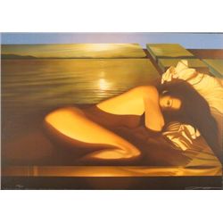 Seductive Inviting Nude Licsko SPELLBOUND Art Print