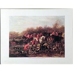 F.P. Palizzi Coursing Lithograph Print