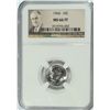 Image 1 : 1960 ROOSEVELT DIME, NGC MS-66 FULL TORCH!  RARE!!
