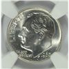 Image 2 : 1960 ROOSEVELT DIME, NGC MS-66 FULL TORCH!  RARE!!