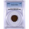 Image 1 : 1876 INDIAN CENT PCGS VF-30 LOOKS FULL XF