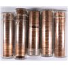 Image 1 : LOT OF ( 5 ) ORIGINAL ROLLS OF  1955-S LINCOLN CENTS  ( 250 ) COINS
