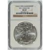 Image 1 : 2011 25TH ANNIVERSARY SILVER AMERICAN EAGLE NGC MS-69