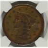 Image 2 : 1853 LARGE CENT NGC XF DETAILS