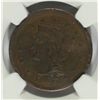 Image 2 : 1856 LARGE CENT (UPRIGHT 5) NGC XF DETAILS