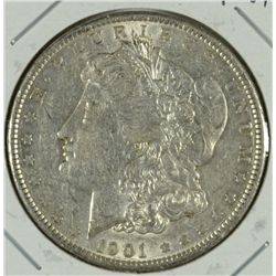 1901 MORGAN DOLLAR XF/AU