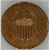 Image 2 : 1867 PROOF 2 CENT SEGS PR-64 BN