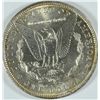 Image 2 : 1890 MORGAN SILVER DOLLAR CHOICE BU CLEANED