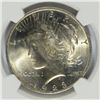 Image 2 : 1923 PEACE SILVER DOLLAR NGC MS-66 VERY NICE