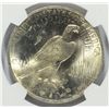 Image 3 : 1923 PEACE SILVER DOLLAR NGC MS-66 VERY NICE