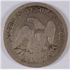 Image 2 : 1863-S SEATED LIBERTY HALF DOLLAR FINE