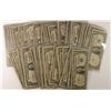Image 1 : LOT OF (100) SILVER CERTIFICATES - VARIOUS DATES & GRADES