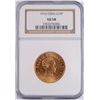Image 1 : 1916-CUBA GOLD 10 PESO NGC AU-58