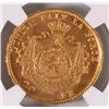 Image 3 : 1882 BELGIUM 20 F POSITION A GOLD NGC MS-65