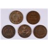 Image 2 : (5) 1879 INDIAN HEAD CENTS