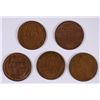 Image 2 : (5) 1912-S LINCOLN CENTS