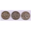 Image 2 : (3) 1925-D BUFFALO NICKELS