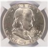 Image 2 : 1953-D FRANKLIN HALF DOLLAR, NGC MS-64 FBL