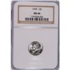 Image 1 : 1950 ROOSEVELT DIME NGC MS-66