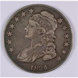 1834 BUST HALF DOLLAR VF-30