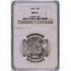 Image 1 : 1906 BARBER HALF DOLLAR NGC MS-63