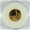 Image 1 : 2004 NATIONAL COLLECTORS MINT WORLD TRADE CENTER 1/4 oz .999 GOLD COIN  RARE