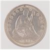 Image 2 : 1873 SEATED QUARTER, PCI AU-50  ARROW AT DATE
