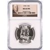 Image 1 : 1955 FRANKLIN HALF DOLLAR, NGC MS-64 FBL