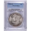 Image 1 : 1878-CC MORGAN SILVER DOLLAR PCGS MS-62