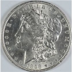 1898 MORGAN SILVER DOLLAR MS65