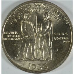 1935/34 BOONE COMMEN HALF DOLLAR CH BU