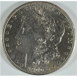 1900-S MORGAN DOLLAR AU-58+