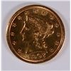 Image 1 : 1907 $2.5 GOLD LIBERTY MS-63