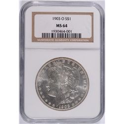 1903-O MORGAN DOLLAR NGC MS-64