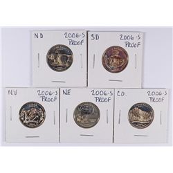SET OF 2006-S PROOF STATEHOOD QUARTERS