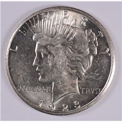 1923-S PEACE DOLLAR AU