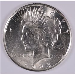 1923-S PEACE DOLLAR CH BU