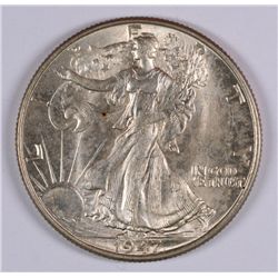 1947 WALKING LIBERTY HALF DOLLAR CH BU