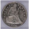 Image 2 : 1872 SEATED DOLLAR ICG EF-45