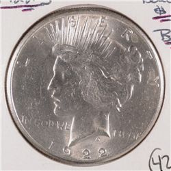 1922-S PEACE DOLLAR CH BU